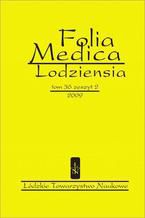 Okadka ksiki Folia Medica Lodziensia t. 36 z. 2/2009