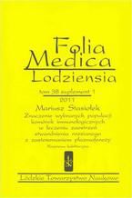 Folia Medica Lodziensia t. 38 suplement 1 2011