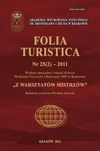Okadka ksiki Folia Turistica Nr 25(2)  2011