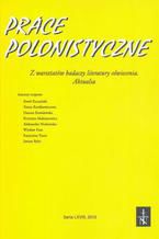 Okadka ksiki Prace Polonistyczne t. 68/2013