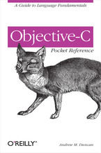 Okładka - Objective-C Pocket Reference - Andrew Duncan