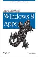 Okładka książki Getting Started with Windows 8 Apps. A Guide to the Windows Runtime