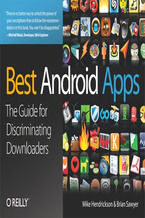 Okładka - Best Android Apps - Mike Hendrickson, Brian Sawyer