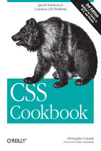 Okładka książki CSS Cookbook. Quick Solutions to Common CSS Problems. 3rd Edition