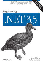 Okładka książki Programming .NET 3.5. Build N-Tier Applications with WPF, AJAX, Silverlight, LINQ, WCF, and More