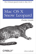 Okładka książki Mac OS X Snow Leopard Pocket Guide. The Ultimate Quick Guide to Mac OS X