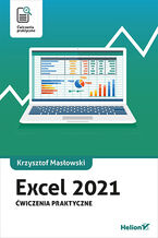 Okładka - Excel 2021. Ćwiczenia praktyczne - Krzysztof Masłowski