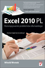Okładka książki Excel 2010 PL. Rozwiązywanie problemów dla każdego