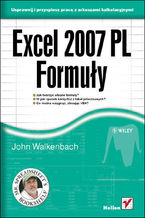 Okładka - Excel 2007 PL. Formuły - John Walkenbach
