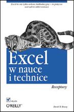 Okładka książki Excel w nauce i technice. Receptury