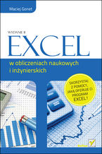 Okładka - Excel w obliczeniach naukowych i inżynierskich. Wydanie II - Maciej Gonet