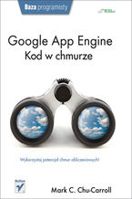 Okadka ksiki Google App Engine. Kod w chmurze