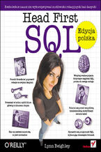Okładka - Head First SQL. Edycja polska (Rusz głową!) - Lynn Beighley 