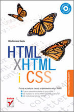 Okładka książki HTML, XHTML i CSS. Praktyczne projekty