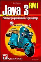 Okładka - Java 3 RMI. Podstawy programowania rozproszonego - Jan Bielecki