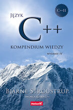 Okładka - Język C++. Kompendium wiedzy. Wydanie IV - Bjarne Stroustrup