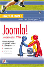 Okładka - Joomla! Tworzenie stron WWW. Szybki start - Marni Derr, Tanya Symes