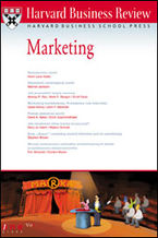 Okładka - Harvard Business Review. Marketing - Harvard Business School Press
