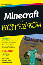 Okładka książki Minecraft dla bystrzaków