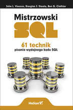 Okładka książki Mistrzowski SQL. 61 technik pisania wydajnego kodu SQL