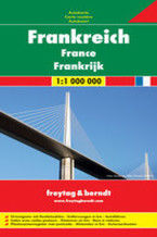 Francja mapa 1:1 000 000 Freytag & Berndt