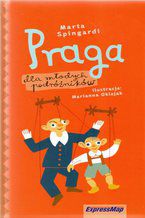 Okładka - Praga dla młodych podróżników. Przewodnik Express Map - Marta Spingardi
