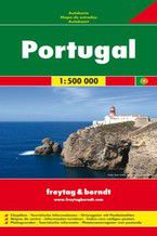 Okładka - Portugalia. Mapa 1:500 000 - Praca zbiorowa