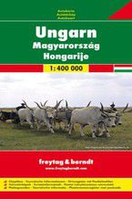 Okładka - Węgry. Mapa Freytag & Berndt 1:400 000 - Praca zbiorowa