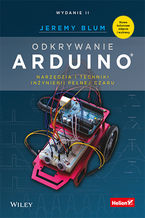 Okładka - Odkrywanie Arduino. Narzędzia i techniki inżynierii pełnej czaru. Wydanie II - Jeremy Blum