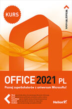 Okładka książki Office 2021 PL. Kurs
