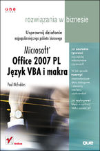 Okładka książki Office 2007. Język VBA i makra. Rozwiązania w biznesie