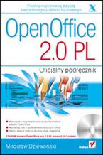 Okładka - OpenOffice 2.0 PL. Oficjalny podręcznik - Mirosław Dziewoński