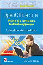 Okładka - OpenOffice 2.0 PL. Funkcje arkusza kalkulacyjnego. Leksykon kieszonkowy - Bartosz Gajda