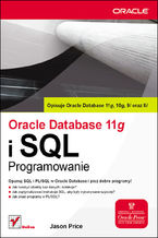 Okładka - Oracle Database 11g i SQL. Programowanie - Jason Price