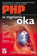 Okładka - PHP w mgnieniu oka - Chris Newman