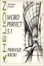 Okładka książki WordPerfect 5.1. Pierwsze kroki