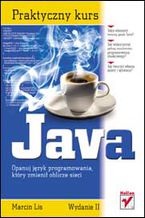 Okładka - Praktyczny kurs Java. Wydanie II - Marcin Lis