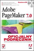 Okładka - Adobe PageMaker 7.0. Oficjalny podręcznik - The official training workbook from Adobe Systems, Inc.
