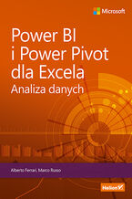 Okładka - Power BI i Power Pivot dla Excela. Analiza danych - Alberto Ferrari, Marco Russo