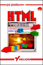Okładka książki Po prostu HTML