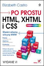 Okładka - Po prostu HTML, XHTML i CSS. Wydanie VI - Elizabeth Castro