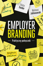 Okładka - Employer branding. Praktyczny podręcznik - Edyta Sander, Mateusz Jabłonowski