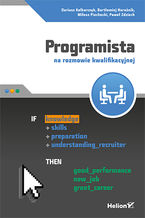 Okadka ksiki Programista na rozmowie kwalifikacyjnej