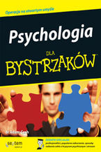 Okadka ksiki Psychologia dla bystrzakw