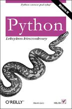 Okładka - Python. Leksykon kieszonkowy. Wydanie IV - Mark Lutz