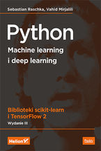 Okładka książki Python. Machine learning i deep learning. Biblioteki scikit-learn i TensorFlow 2. Wydanie III