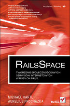Okładka książki RailsSpace. Tworzenie społecznościowych serwisów internetowych w Ruby on Rails 