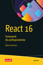 Okładka książki React 16. Framework dla profesjonalistów