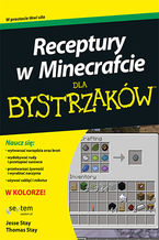 Okładka książki Receptury w Minecrafcie dla bystrzaków