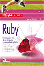 Okładka książki Ruby. Szybki start